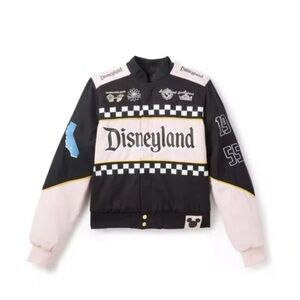 Disneyland racing Jacket - adults- Black and Pink(HER universe )
